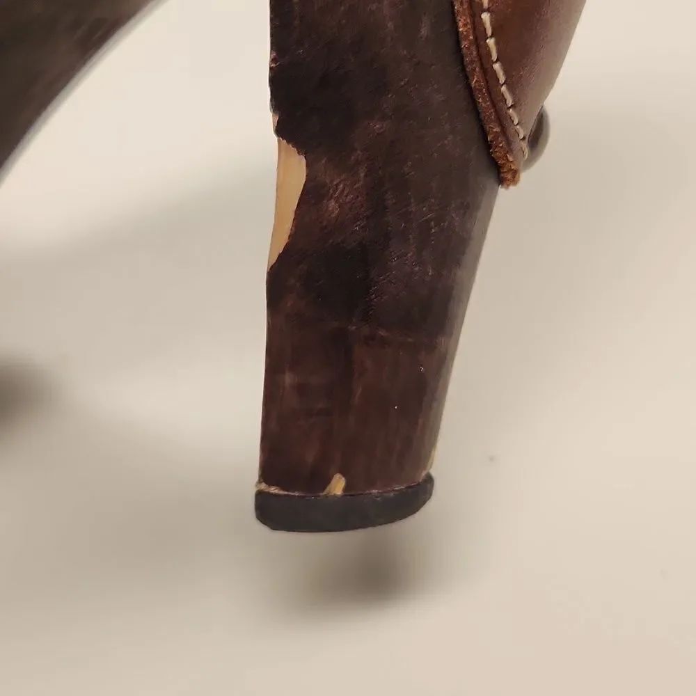 Bed Stu Cobbler Heels 9.5 B Shoes - Picture 16 of 16